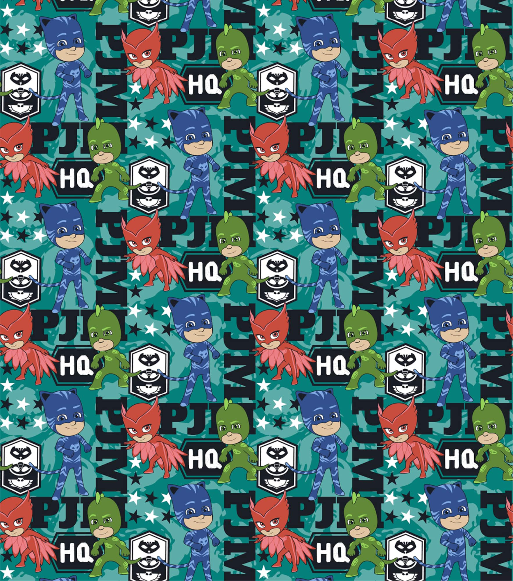 Eone Pj Masks HQ Cotton Fabric